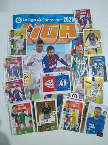 COLECCIÓN COMPLETA los 559 cromos sin pegar mas el album LIGA ESTE 2020 2021