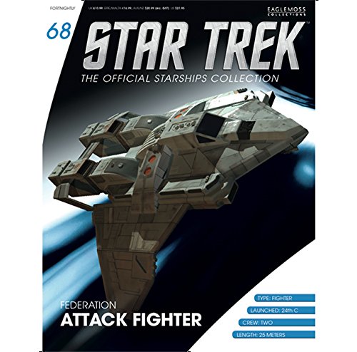 Colección de naves espaciales de Star Trek Starships Collection Nº 68 Federation Attack Fighter