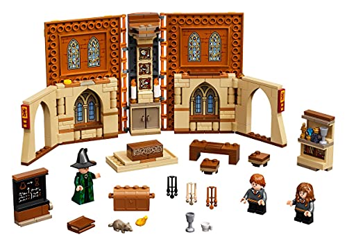 Collectix Lego Set – Harry Potter Hogwarts Momento de transformación 76382 + Harry Potter y Hedwig: Entrega 30420 (bolsa de plástico)