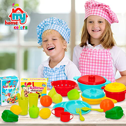 ColorBaby 43946 - My Home-Set Accesorios Cocina & comidas-31 uds