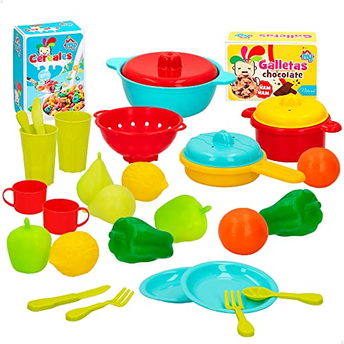 ColorBaby 43946 - My Home-Set Accesorios Cocina & comidas-31 uds