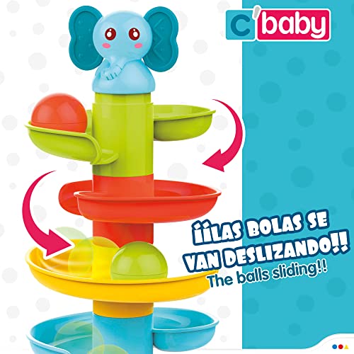 ColorBaby 49391 - Torre Bolas Elefante-c Baby +18m