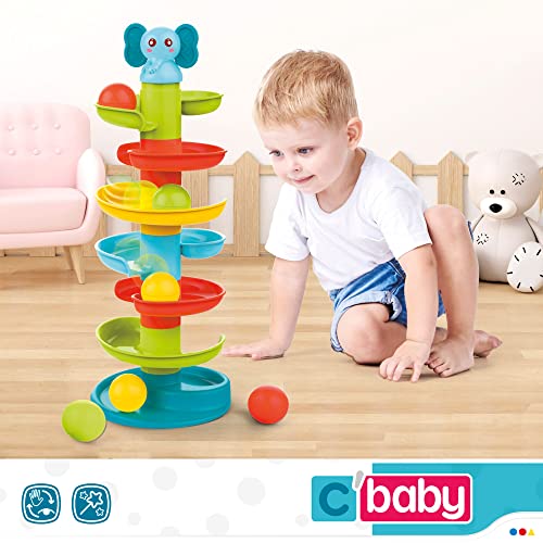 ColorBaby 49391 - Torre Bolas Elefante-c Baby +18m