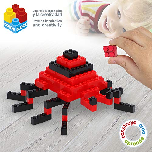 ColorBaby - Construcciones para niños 1.000 piezas nano color block (49012)