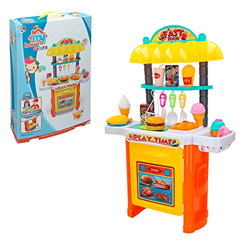 ColorBaby -  Hamburguesería con accesorios My Home Colors (43801)