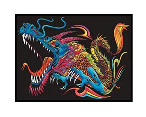 Colorvelvet - Dibujo de Dragon 47 x 35 - L86