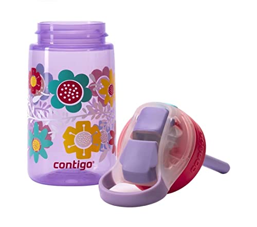 Contigo Gizmo Flip Botella, Unisex-Baby, Wink with Dancers Pink, 420 ml