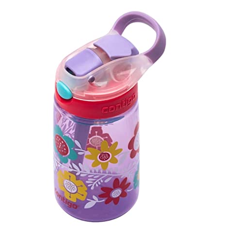 Contigo Gizmo Flip Botella, Unisex-Baby, Wink with Dancers Pink, 420 ml