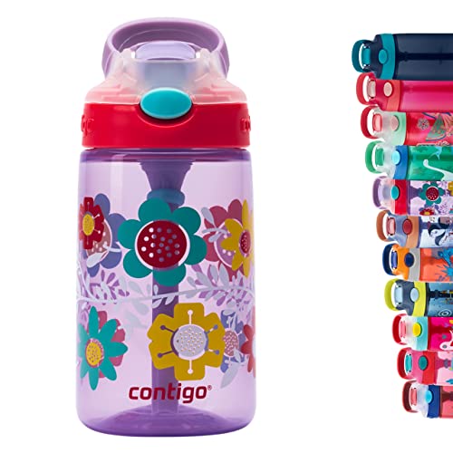 Contigo Gizmo Flip Botella, Unisex-Baby, Wink with Dancers Pink, 420 ml