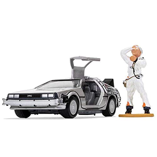 Corgi CC05503 Modelo Volver al Futuro Delorean y Doc Brown Figura