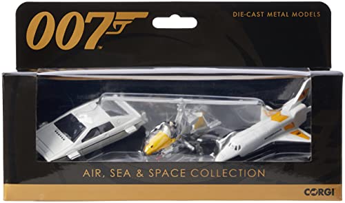 Corgi TY99283 Colección James Bond (Transbordador Espacial, Little Nellie, Lotus Esprit)