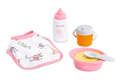 Corolle - Set de comiditas Mon Premier Poupon para Muñecos de 30 cm, A partir de 18 meses