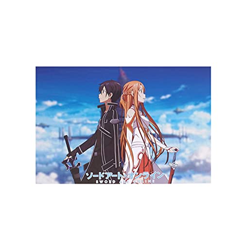 CosplayStudio Sword Art Online - Puzzle de 1000 piezas, diseño de Kirito y Asuna