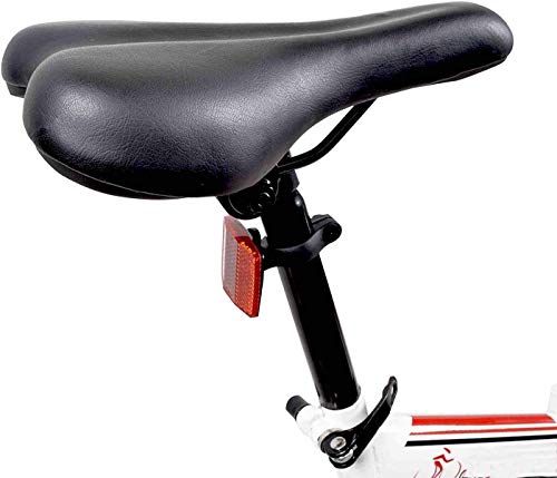 COUYY Bicicleta Plegable, 24-26 Pulgadas 21 velocidades Bicicleta de montaña Plegable, Freno y Trasero V Absorbente de Choque Mountain Bike Speed ​​Coche,Rojo,26inches