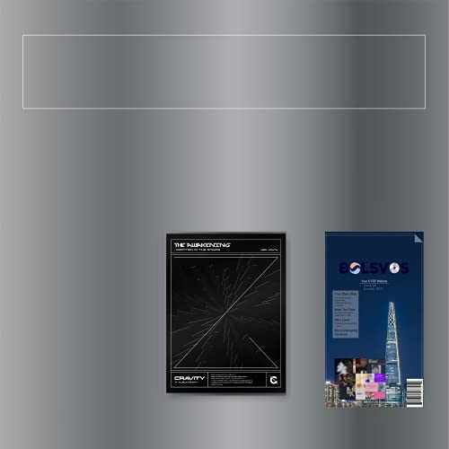 Cravity - The Awakening : Written In The Stars [Youth ver.] (1st Album) Album+BolsVos K-POP Webzine (20p), Decorative Stickers, Photocards