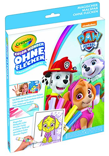 CRAYOLA Kit para Colorear de la Patrulla Canina Color Wonder 12796.5100