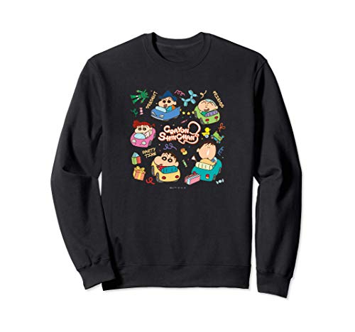 Crayon Shin-chan Kasukabe boeitai Party time! Sudadera