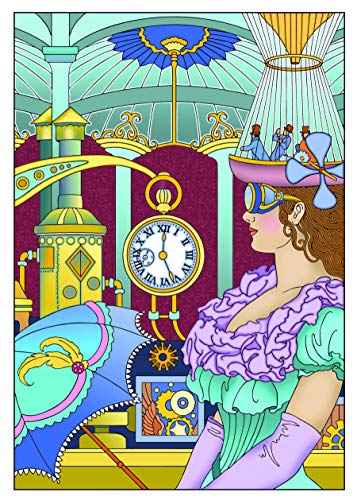 Creative Haven Steampunk Coloring Book