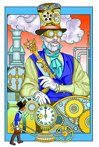 Creative Haven Steampunk Coloring Book