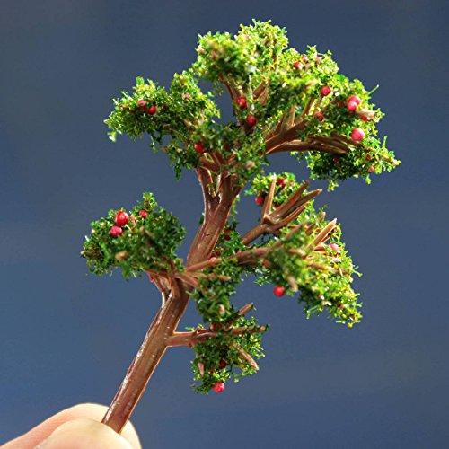 Creely Emulación en miniatura - Árbol Musgo Bonsai Paisaje DIY Artesanía Jardín Ornamento