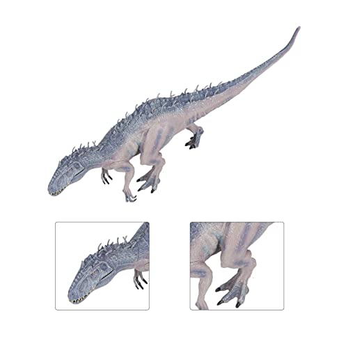 Crisist Modelo de Dinosaurio Sólido, Figura de Dinosaurio Realista PVC Educativo para Edades de 3＋ para Decoración del Hogar para Juguetes Educativos Tempranos para(Tiranosaurio Rex de Pelo Largo)