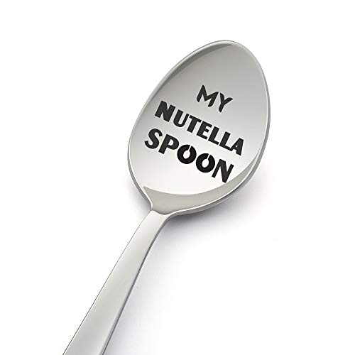 Cuchara My Nutella de 20,32 cm diseñada para los amantes de Nutella – Regalo para él/Regalos para ella/Regalo perfecto para un diente dulce hecho por LYF Collection