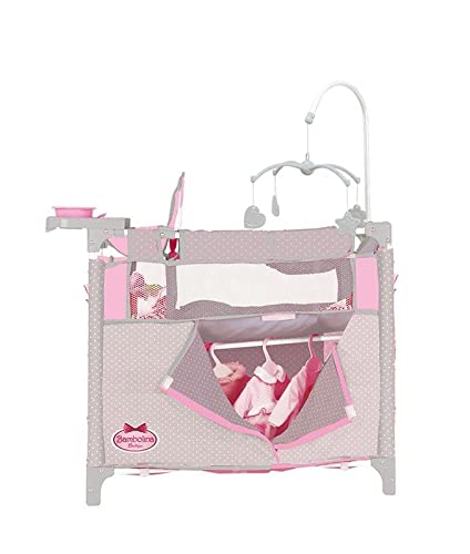 Cuna Cambiador Infantil muñeco bambolina Color Rosa