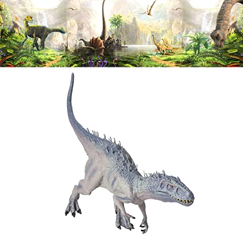 Cuque Figura de Dinosaurio Realista, Robusto Modelo de Dinosaurio Sólido PVC para Decoración del Hogar para Edades de 3＋ para Coleccionista de Juguetes Educativos(Tiranosaurio Rex de Pelo Largo)