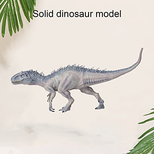 Cuque Figura de Dinosaurio Realista, Robusto Modelo de Dinosaurio Sólido PVC para Decoración del Hogar para Edades de 3＋ para Coleccionista de Juguetes Educativos(Tiranosaurio Rex de Pelo Largo)