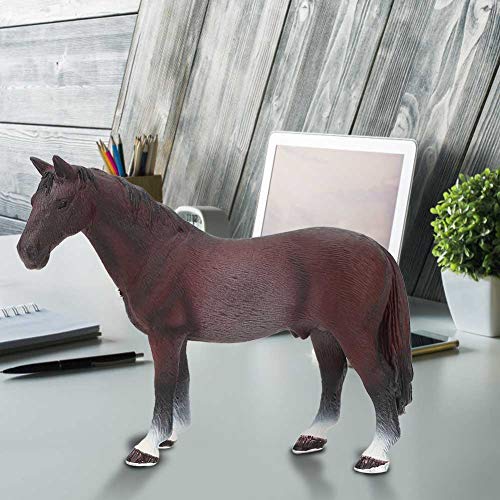 Cuque Venta Loca Regalos de Caballos, Figuras de Caballos Lisas de Mano de Obra Fina, Excelentes niños, Adolescentes, niños para Amantes de los Animales,(Steed)