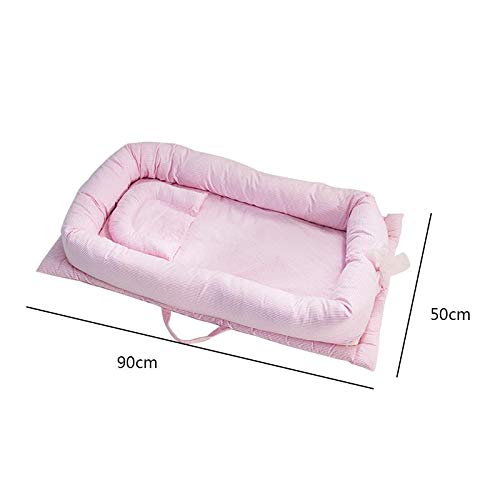 Cxssxling Camas para Bebés Niños Pequeños Cunas Camas Infantiles Nido Bebé Portátil Muebles para Bebé Cuna de Viaje 90*50cm