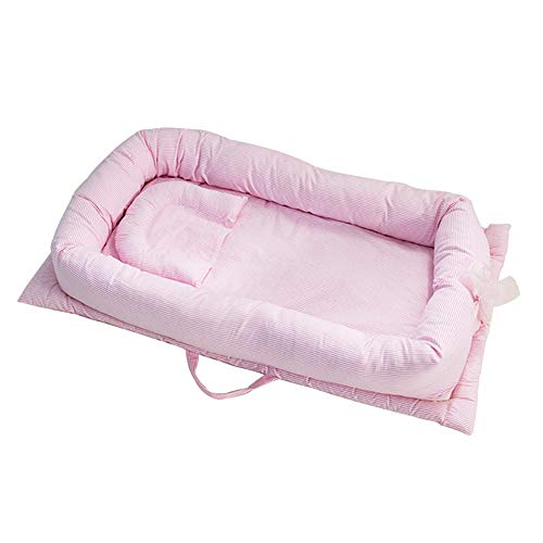 Cxssxling Camas para Bebés Niños Pequeños Cunas Camas Infantiles Nido Bebé Portátil Muebles para Bebé Cuna de Viaje 90*50cm