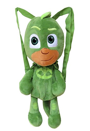 CYP Peluche Mochila PJ Masks 3D 40, Color Verde (103MCPJ)