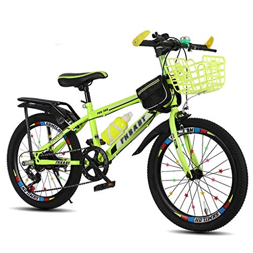 Dalovy Bicicleta para Niños, Bicicletas Bicicleta Niño / 18 Pulgadas / 20 Pulgadas / 22 Pulgadas Niño Niña Bicicleta Estudiante Viaje Bicicleta Velocidad Variable Personalización Bicicleta 5~15 Años