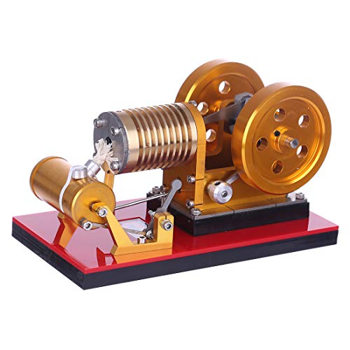 DAN DISCOUNTS Motor Stirlingmotor Kit de construcción, motor Stirling Engine, extractor tipo soplador tipo Stirling Motor modelo de motor, juguete educativo para adultos y niños