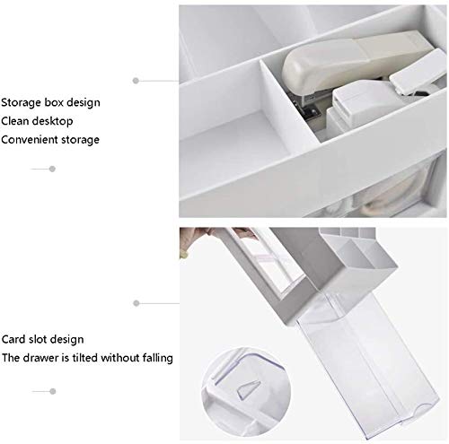 DaPengNB Precio de Almacenamiento de Archivos, estantería Creativa de Escritorio de librería, Estante de Almacenamiento de Escritorio, Escritorio de librería, estantería de cajones de múltiples Capas