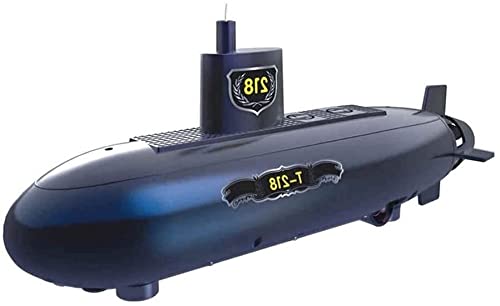 Darenbp Barco RC Eléctrico Impermeable Mini RC Submarino Juguete Radio Control Remoto Barco RC Submarino Modelo Recargable Buceo Peces Tanque de agua Regalos para niños Tanque de agua para niños Regal