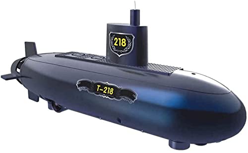 Darenbp Barco RC Eléctrico Impermeable Mini RC Submarino Juguete Radio Control Remoto Barco RC Submarino Modelo Recargable Buceo Peces Tanque de agua Regalos para niños Tanque de agua para niños Regal