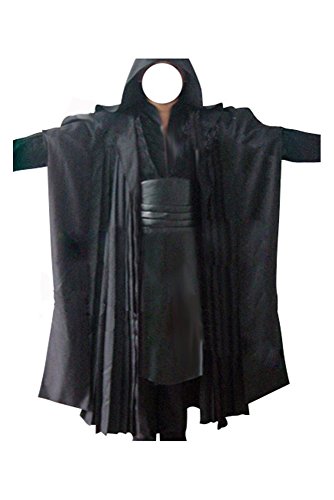 Darth Maul - Disfraz de Sith Cosplay para adultos, color negro, talla XXXL