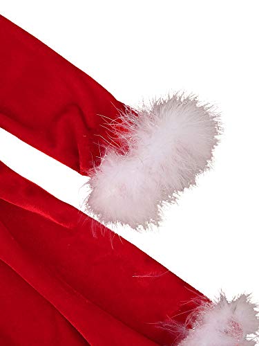 Dazzerake Bebé Niños Niñas Niñas Christmas Santa Claus Costume, Vestido de peluche, 6-12 Meses