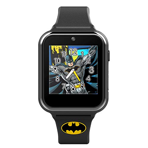 dc comics- Reloj Interactivo Batman, Color Negro, Talla única (Accutime Watch Corp. BAT4740)