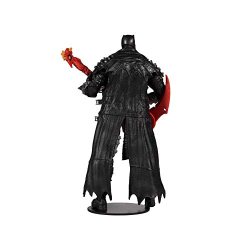 DC Multiverse Dark Nights: Muerte Metal Batman Figura de acción de 7 Pulgadas con Build-A 'Darkfather' Piezas y Accesorios