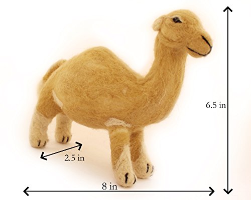 De Kulture Works Felt Camel Toy