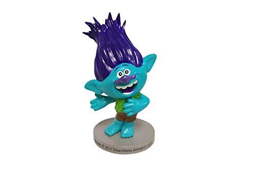 Dekora - Decoracion para Tartas con la Figura de Branch de Trolls de PVC