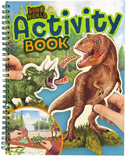 Depesche- Activity Book, Dino World, Aprox. 24,5 x 20 x 1,5 cm. (10742)