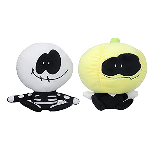 Deror Muñecas de Calabaza Calabaza Calavera Estatuilla Muñeca Juguetes Festival Fiesta Bomba Juguetes de Peluche Adornos para Halloween