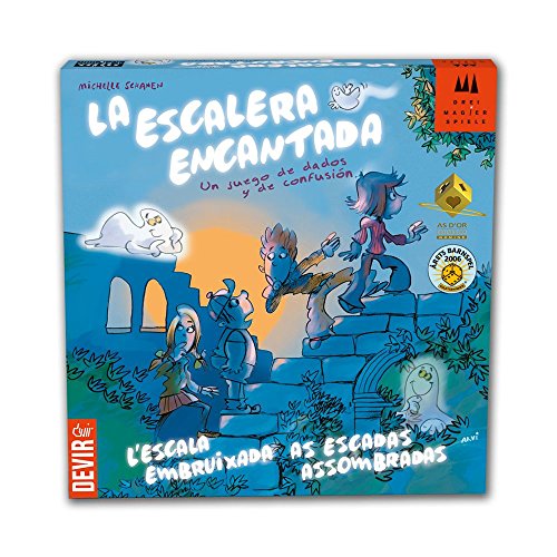 Devir La Escalera encantada (BGESCA) + Fantasma Blitz Juego de Mesa, 13 X 4 X 13 Cm, Multicolor, Única (Bgblitz)