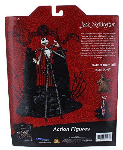 Diamond Nightmare Before Xmas Pesadilla Antes de Navidad: Jack Skellington con Diorama de Cementerio (APR152293)