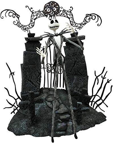 Diamond Nightmare Before Xmas Pesadilla Antes de Navidad: Jack Skellington con Diorama de Cementerio (APR152293)