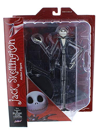 Diamond Nightmare Before Xmas Pesadilla Antes de Navidad: Jack Skellington con Diorama de Cementerio (APR152293)